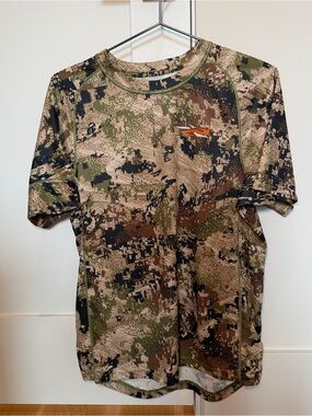 Sitka Men’s Core Lightweight Crew Short Sleeve Optifade Subalpine Medium